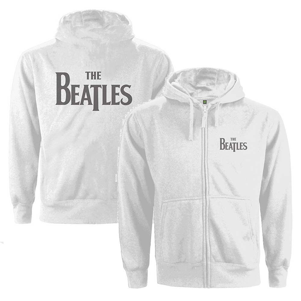 THE BEATLES - (結成 65周年 ) - Drop T Logo / バックプリントあり / ジップ